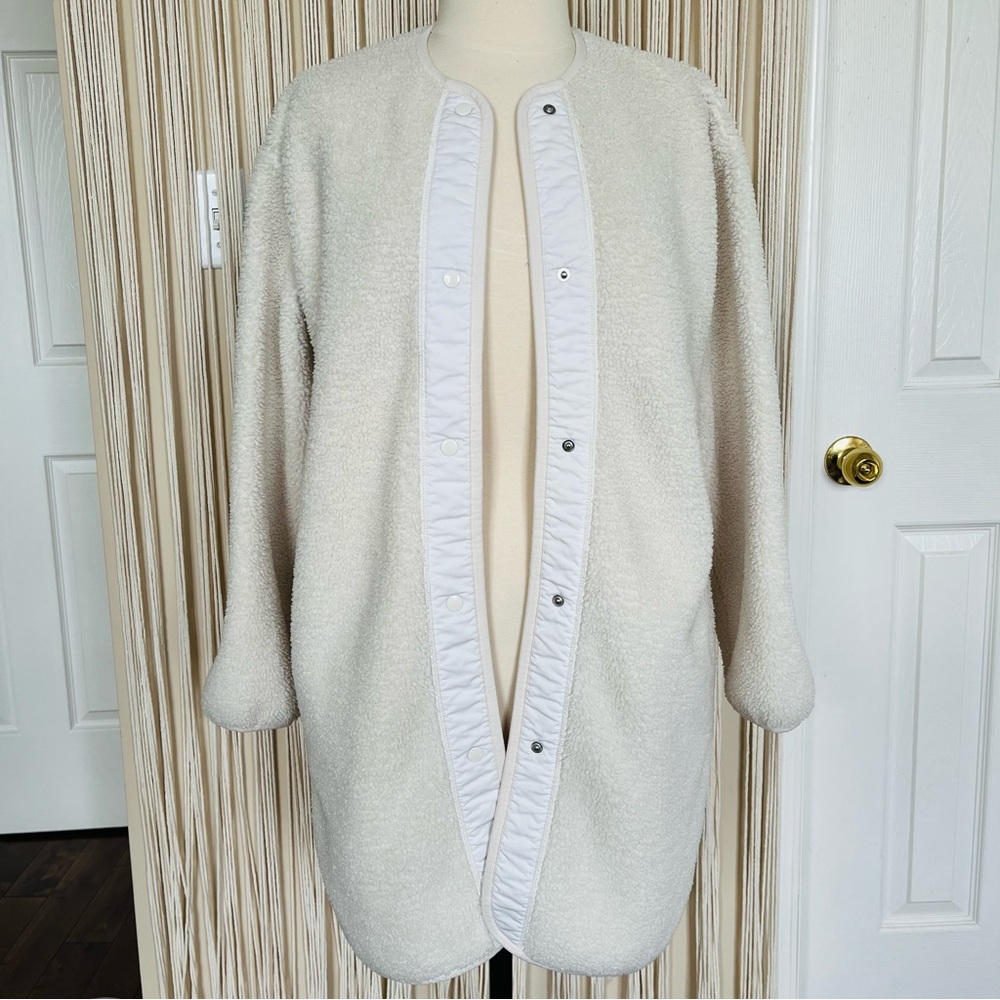 Wilfred Sherpa Long Liner Jacket